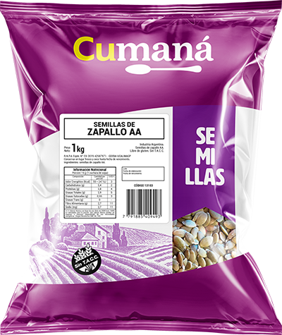 SEMILLAS DE ZAPALLO X KG CUMANA