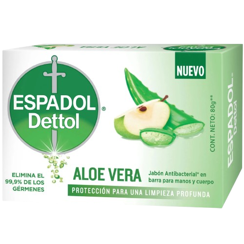 Jabon tocador 80g aloe vera Espadol (72)