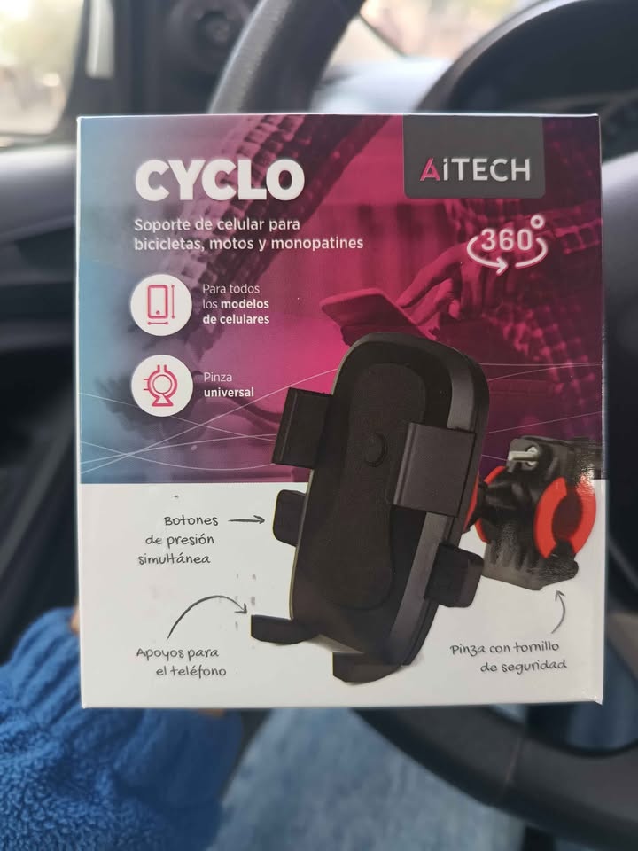 SOPORTE MOTO BICI-celeste