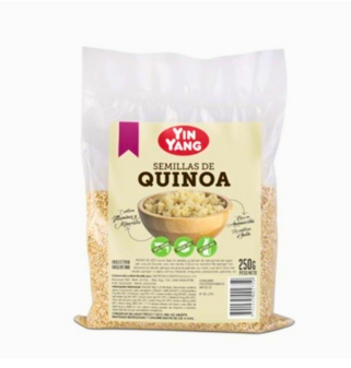 SEMILLAS DE QUINOA INTEGRAL X 250 GRS YIN YANG