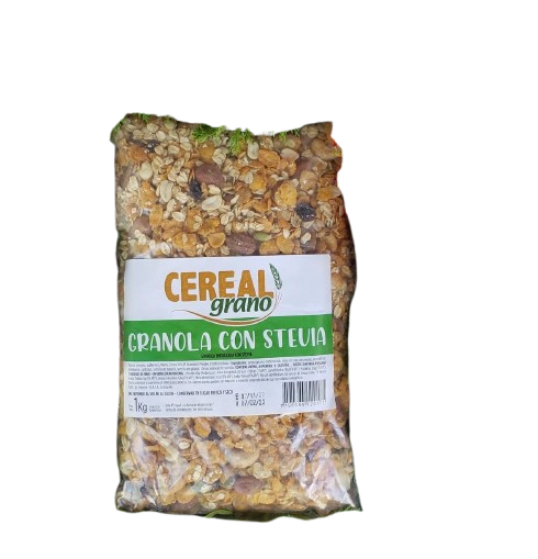GRANOLA PREMIUM C/STEVIA x 1kg CERRO AZUL