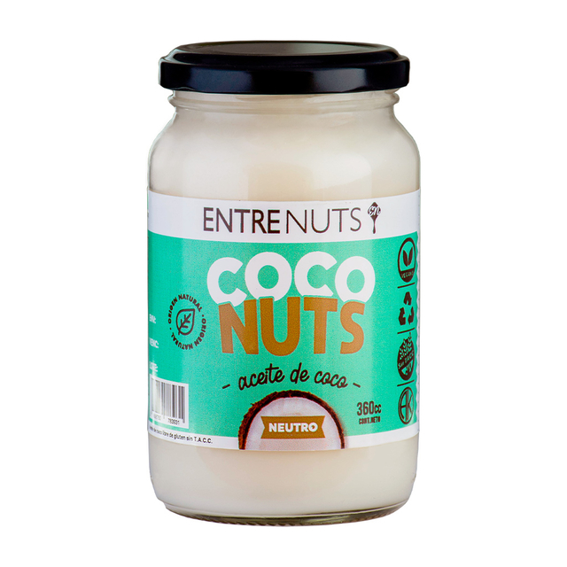 ACEITE DE COCO X 360 CC NEUTRO ENTRENUTS