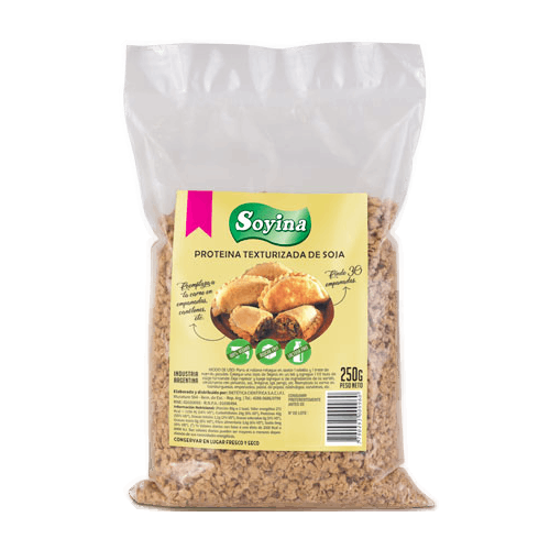 SOJA TEXTURIZADA X 250 GR SOYINA