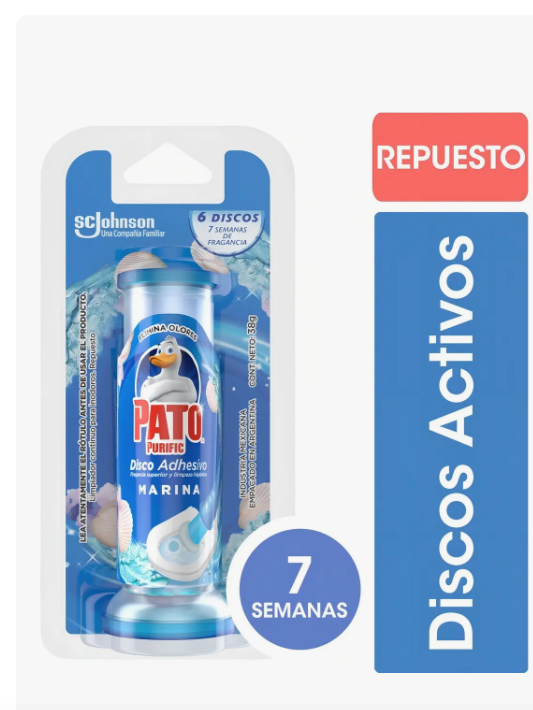 Disco adhesivos Pato Marina