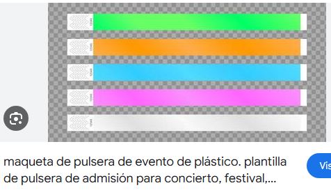 BLISTER PULSERA EVENTO X 10U