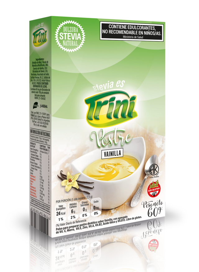 POSTRE DE VAINILLA TRINI X 60 GRS