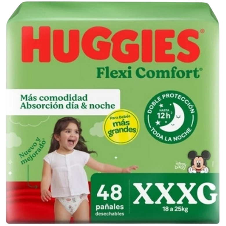 Pañal baby XXXG 48u flexi comfort Huggies (2)