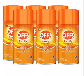 REPELENTE AEROSOL OFF FAMILY 165 CM2