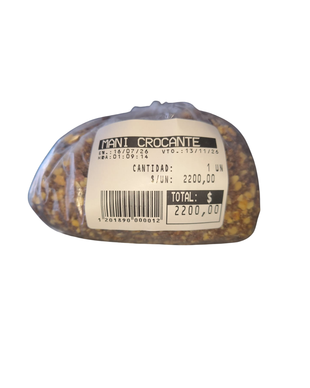 Mani crocante x 250gr