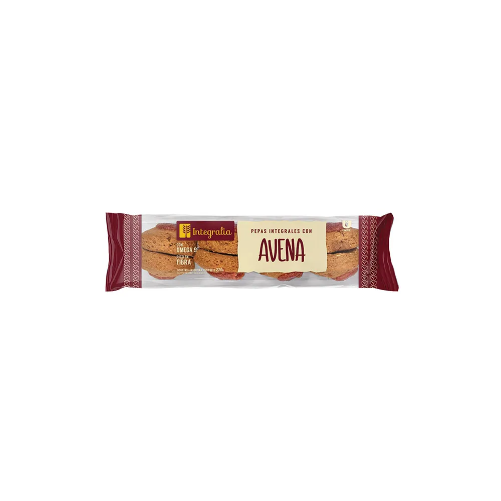 PEPAS DE AVENA INTEGRALES INTEGRALIA