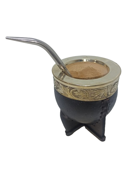 Mate Imperial - Alpaca, Calabaza y Cuero