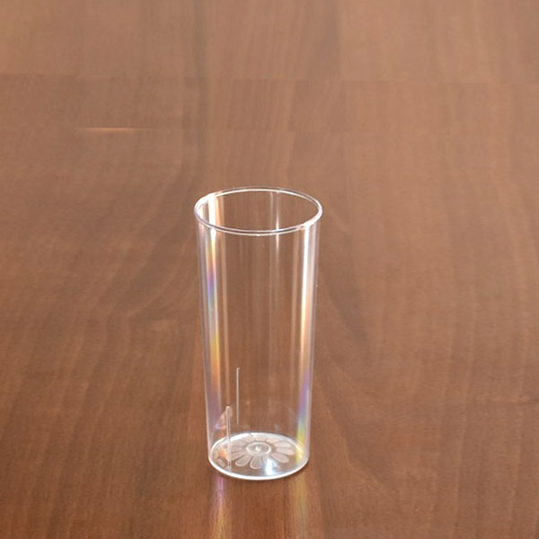 VASO RIGIDO TRAGO LARGO CRISTAL (150U X CAJA)