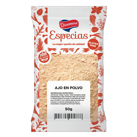 AJO EN POLVO EN SOBRE S/TACC X 50 GRS DICOMERE