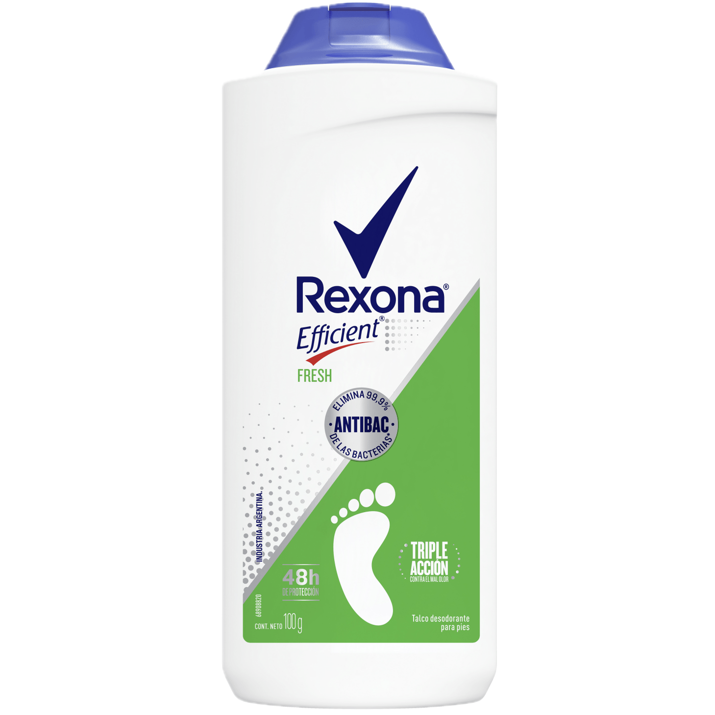 Talco 100g efficient fresh Rexona (12)