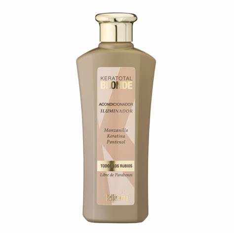 acondicionador iluminador blonde keratotal