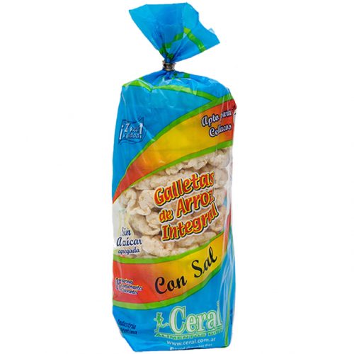 DISCOS DE ARROZ C/SAL CERAL