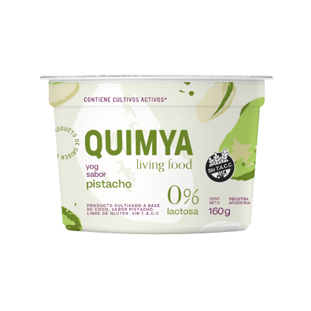 YOGURT DE COCO SABOR PISTACHO QUIMYA