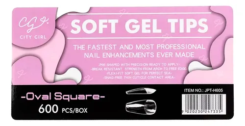 TIPS CITY GIRL OVAL SQUARE 600U
