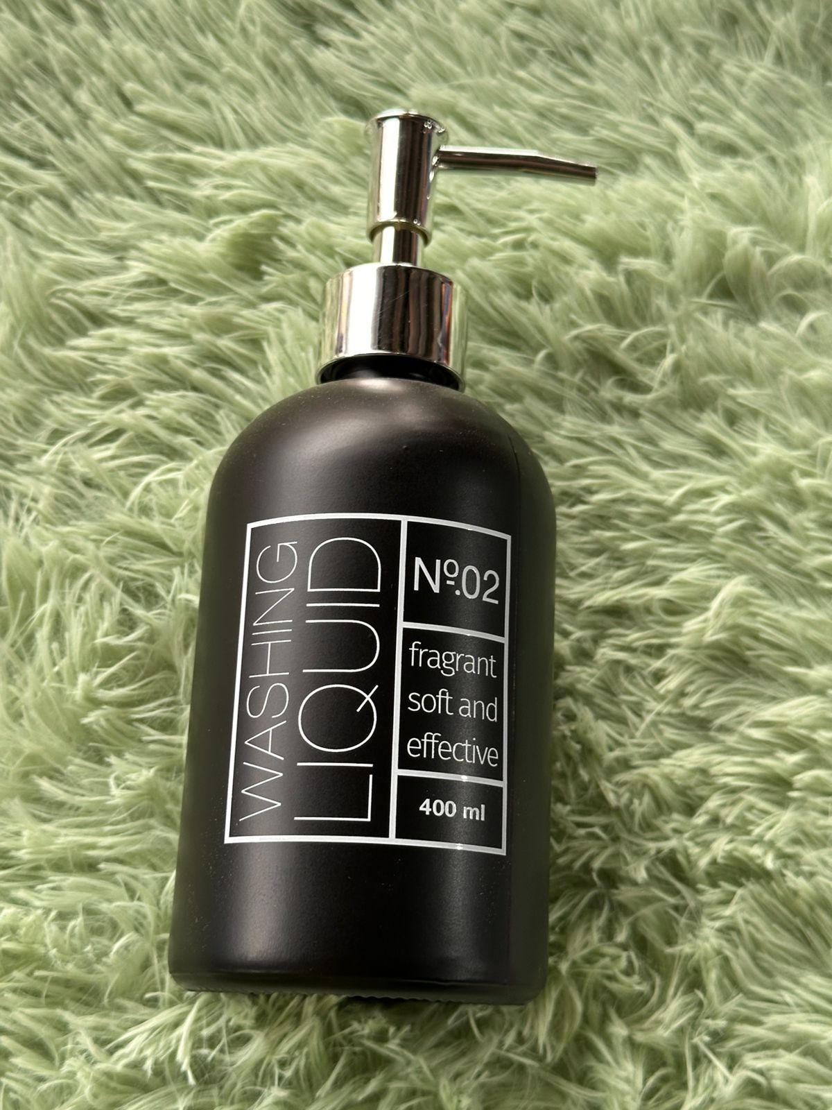 Dispenser de Jabon líquido con texto