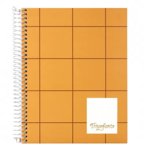 CUADERNO A5 CUADRICULADO TRIUNFANTE TD 100 HOJAS