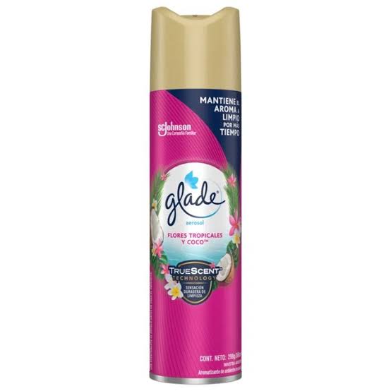 GLADE AEROSOL FLORES TROPICALES x 360 CC