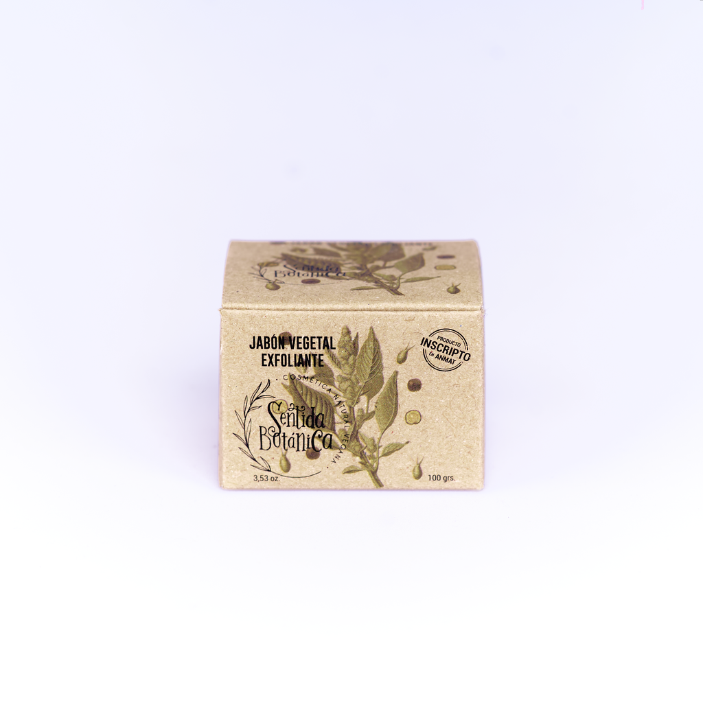 JABON EXFOLIANTE SENTIDA BOTANICA