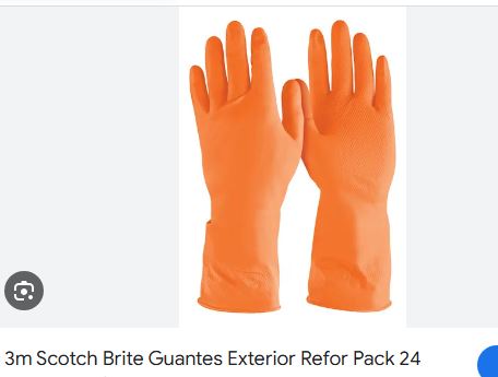 GUANTES LIMPIEZA SCOTCH BRITE IMPORT L 8-8 1/2