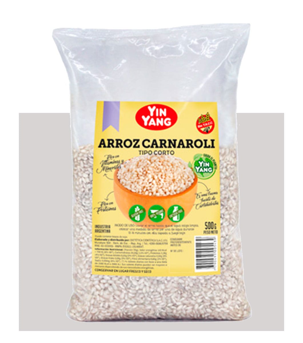 ARROZ CARNAROLI X  500 GR YING YANG