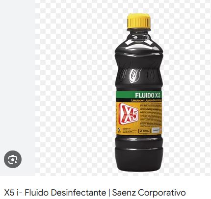 FLUIDO X-5 DESINFECTANTE ( fenelina )