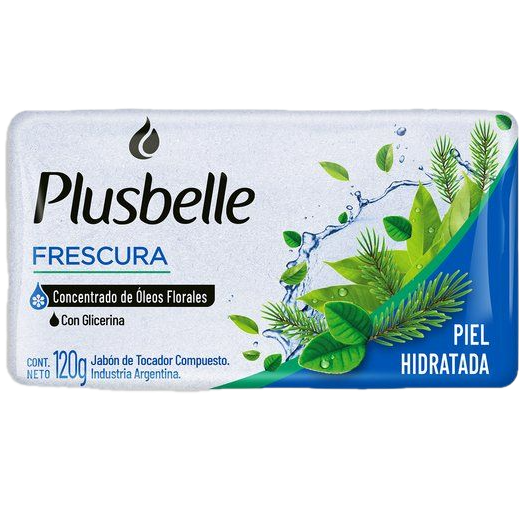 Jabon tocador 120g frescura Plusbelle (81)