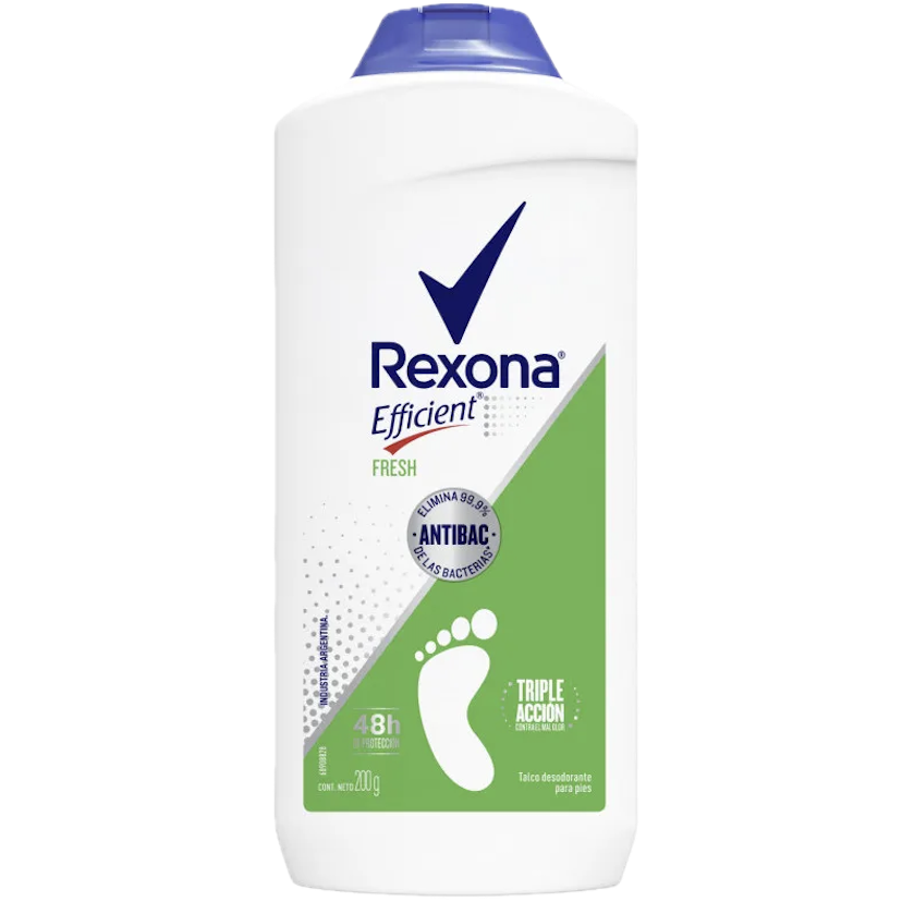 Talco 200g efficient fresh Rexona (12)