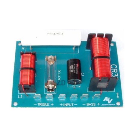 CR35-AV DIVISOR 2 VIAS PARA 150W CON LAMPARA MAX 300W