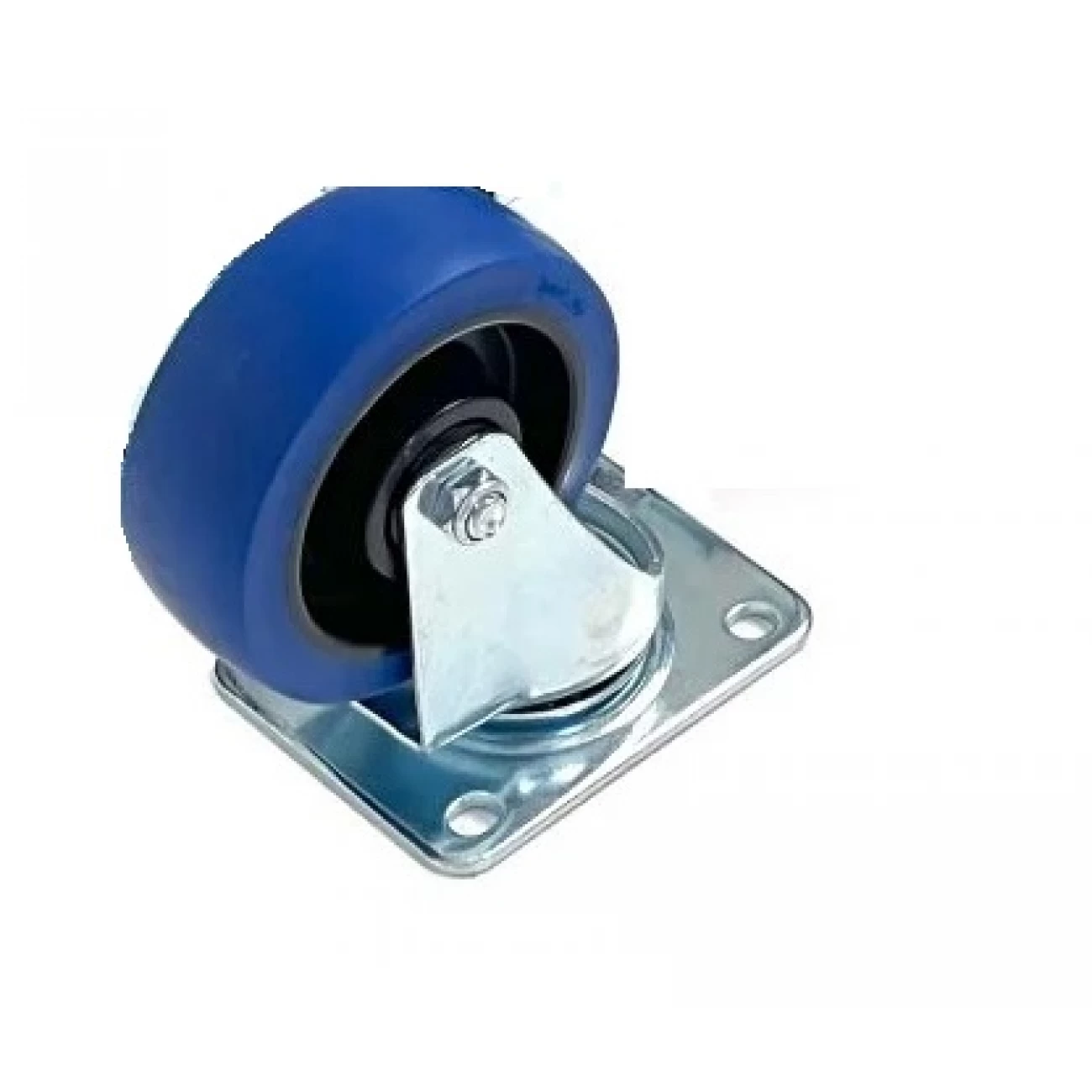 W9006-RUEDA GIRATORIA AZUL DE 100 MM