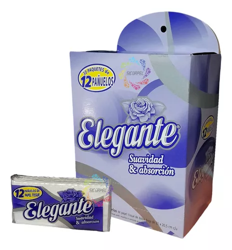 PAÑUELO ELEGANTE 30u PAQUETE BOX