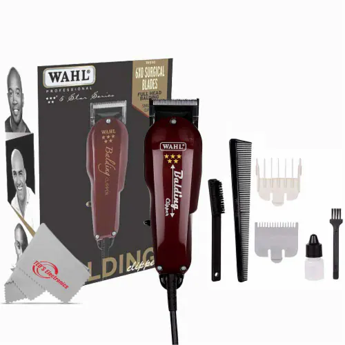 Cortadora De Pelo Wahl Professional 5 Star Balding 8110 Roja 220v