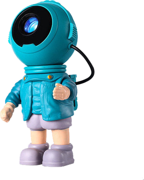Astronauta - Proyector de Planetas