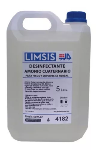 AMONIO CUATERNARIO 4% 5L