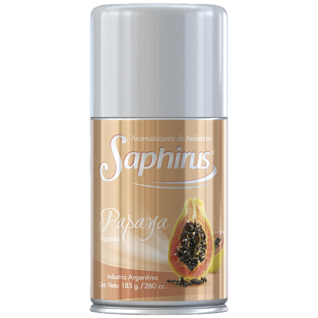 Aromatizante ambiente 280cc papaya Saphirus (12)