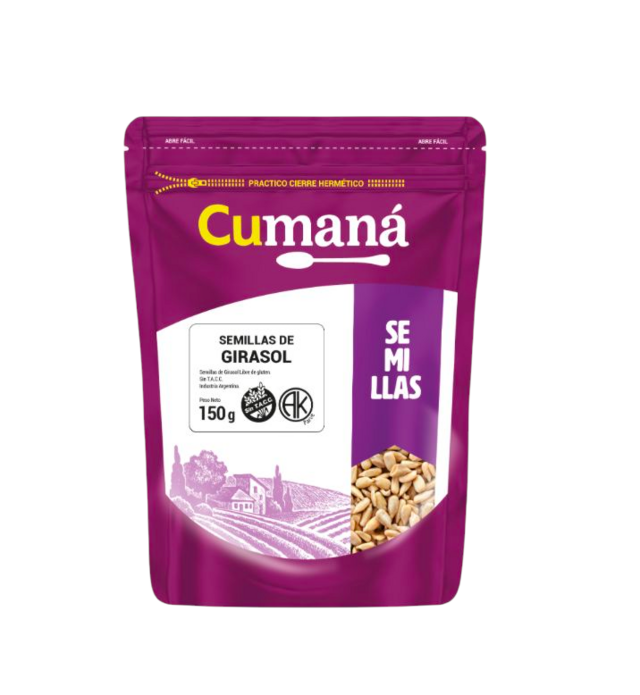 SEMILLAS DE GIRASOL X 150 GRS CUMANA