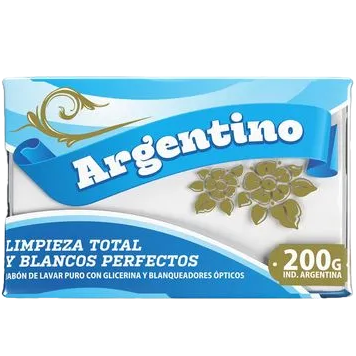 Jabon en pan blanco 200g Argentino (40)