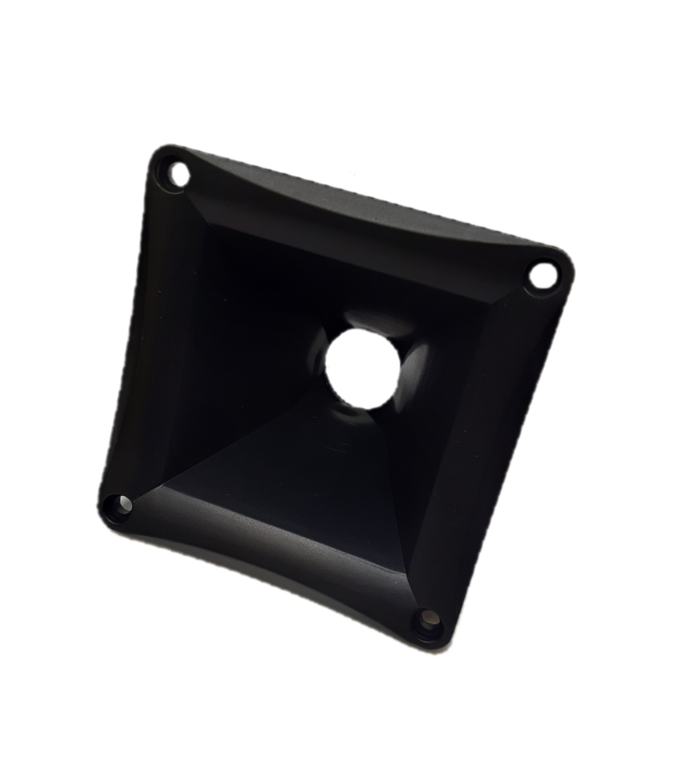 ST512-BOCINA PLASTICA CUADRADA DE 1" 13 CM X 13 CM