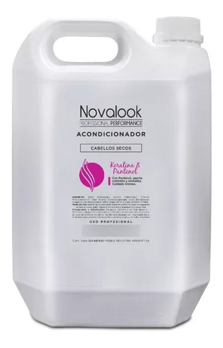 acondicionador keratina y pantenol 2900ml  novalook