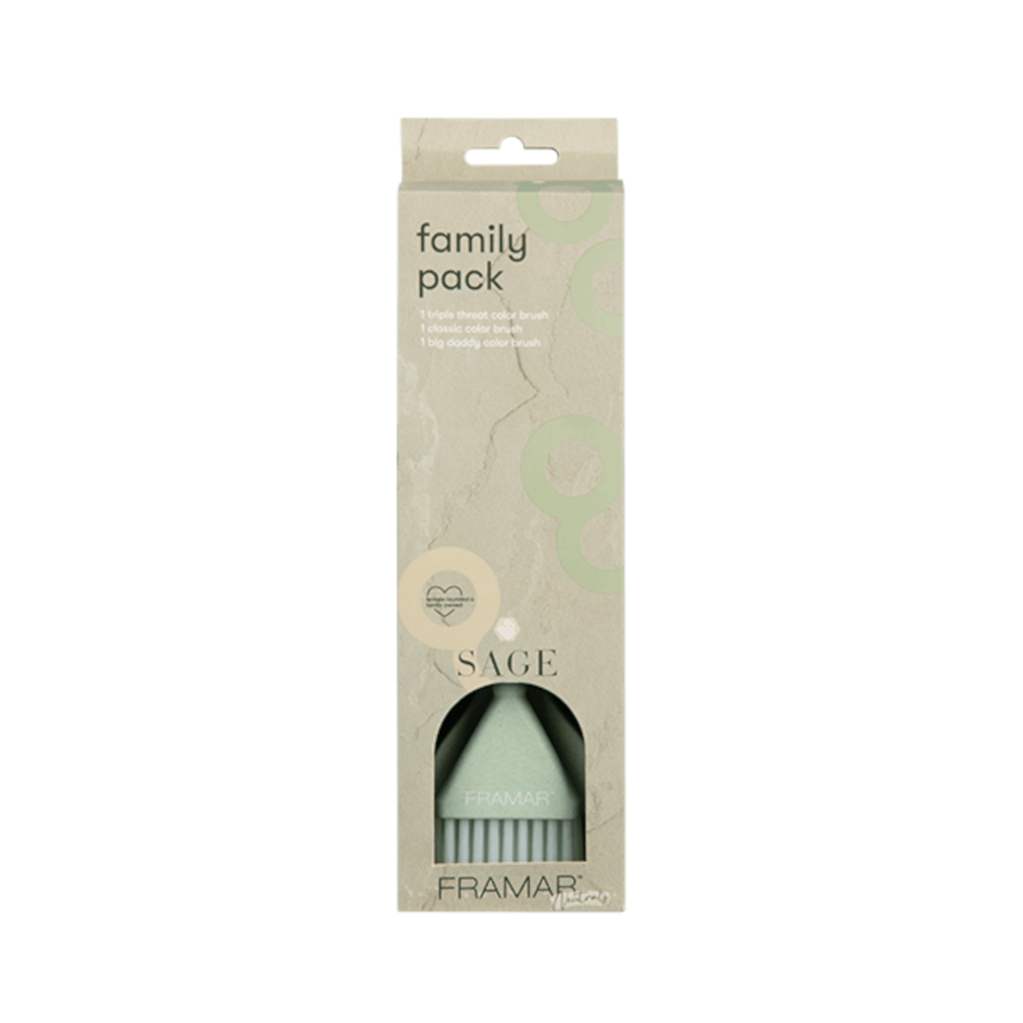 pincel framar x3 family pack