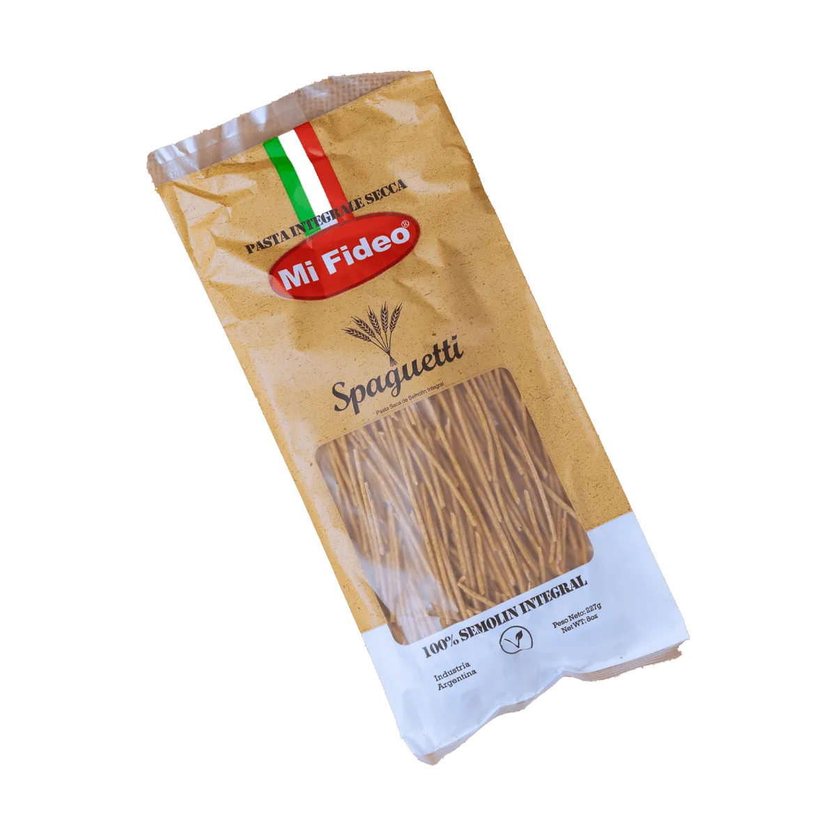 PASTA INTEGRAL NATURAL X 270 GR MI FIDEO