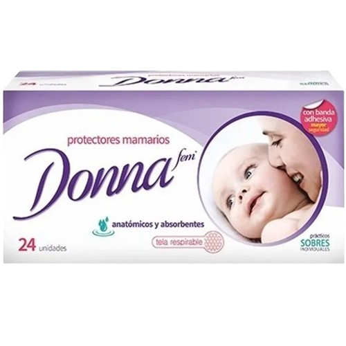 Protectores mamarios 24u Donna (24)