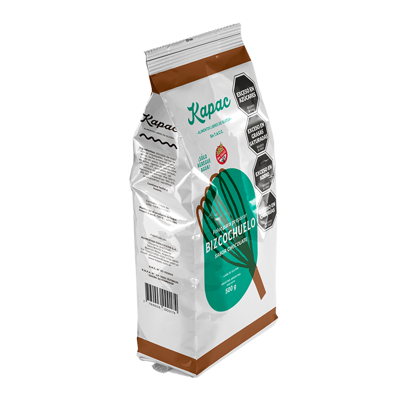 BIZCOCHUELO DE CHOCOLATE X 500G KAPAC