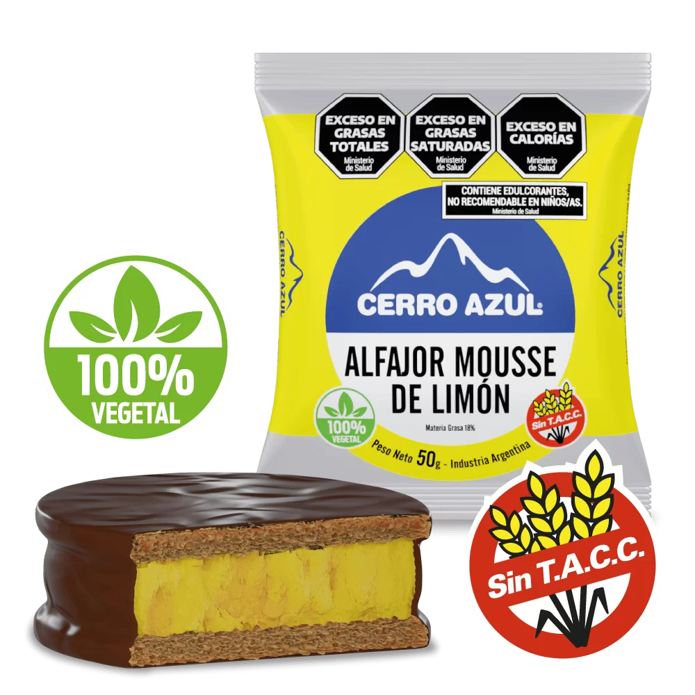 ALF. MOUSE DE LIMON S/AZUCAR VEGANO CERRO AZUL