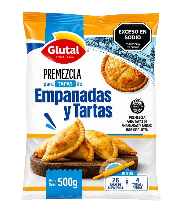 PREMEZCLA TARTA Y EMPANADAS x 500g GLUTAL