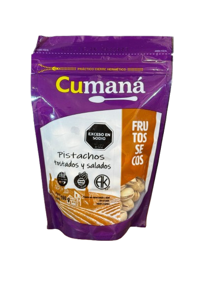 PISTACHOS TOSTADOS X 150G CUMANA