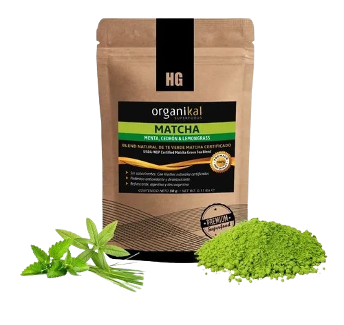 MATCHA MENTA , CEDRON LEMONGRASS